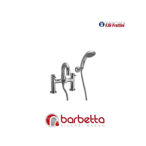 Gruppo bordo vasca con doccia - vasca,